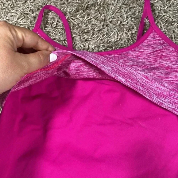 Elisabetta Rogiani Women Pink Personalized Workout Tank Size Large - Picture 3 of 7